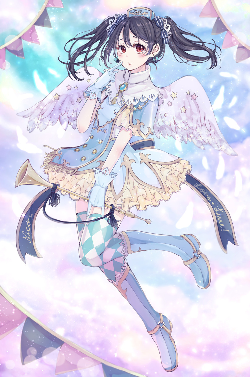 yazawa nico (love live! and 2 more) drawn by kashiwagi_tsukiko