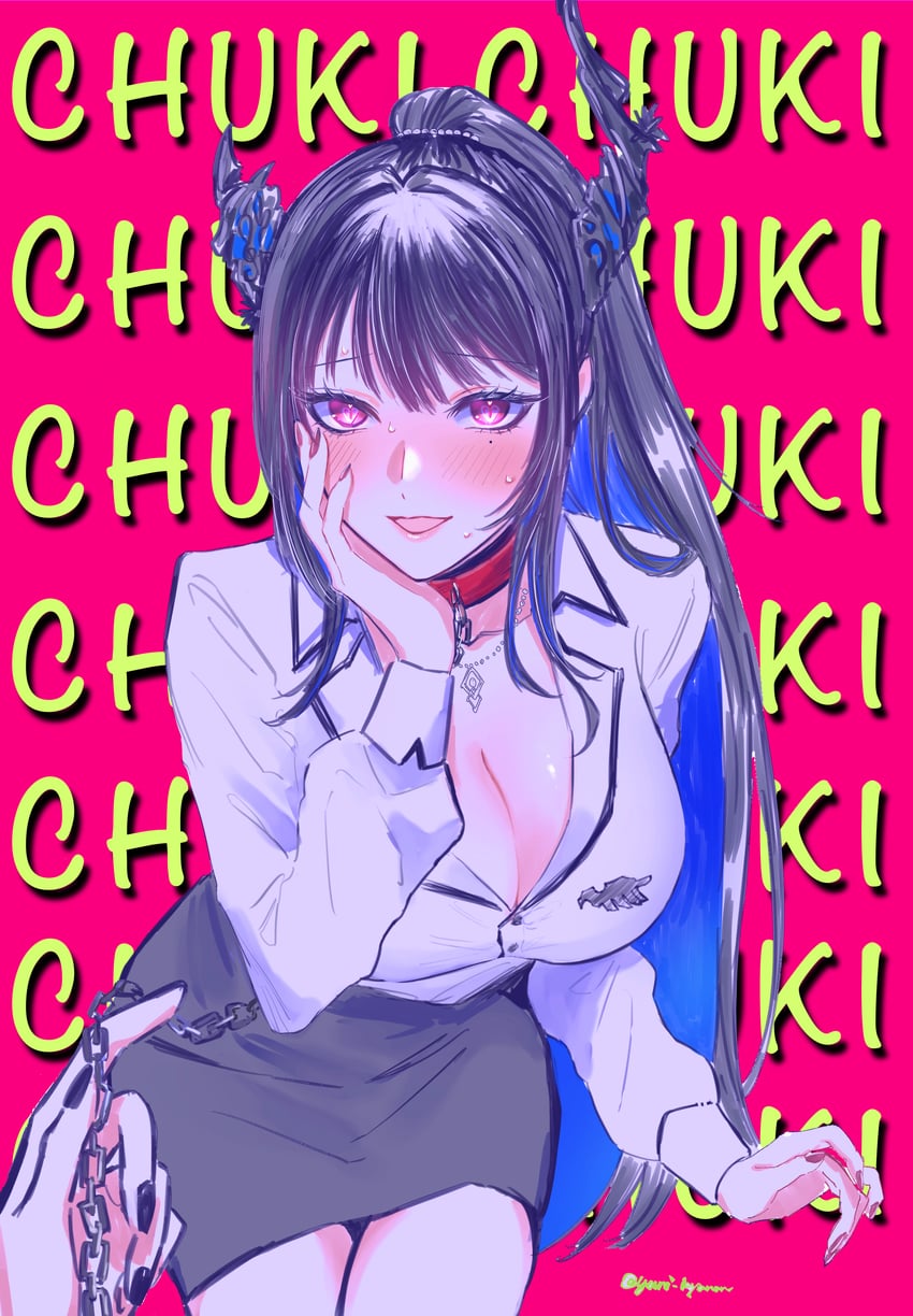 nerissa ravencroft (hololive and 1 more) drawn by yuri_kyanon