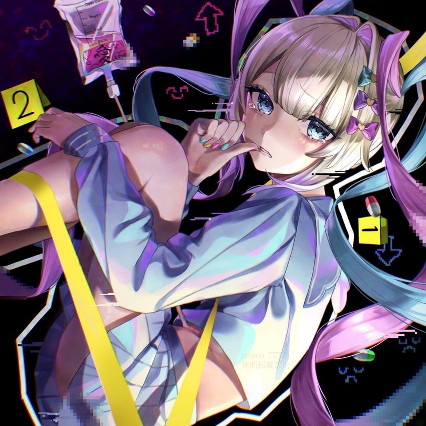 chouzetsusaikawa tenshi-chan (needy girl overdose) drawn by rearea_7777