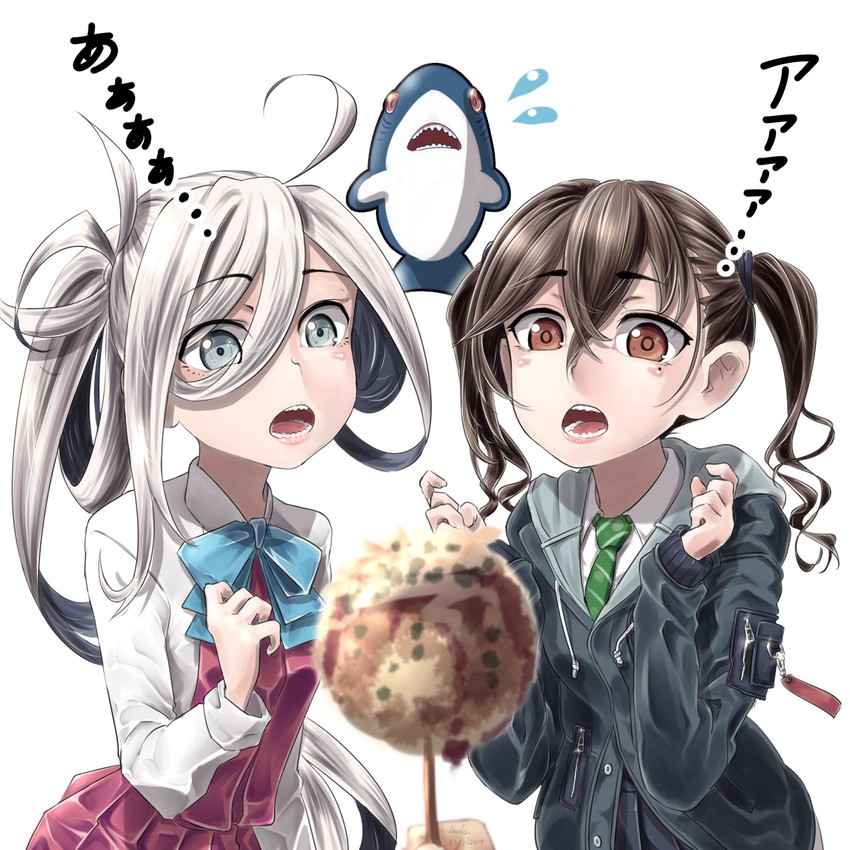 sunazuka akira and asashimo (kantai collection and 2 more) drawn by rinwest