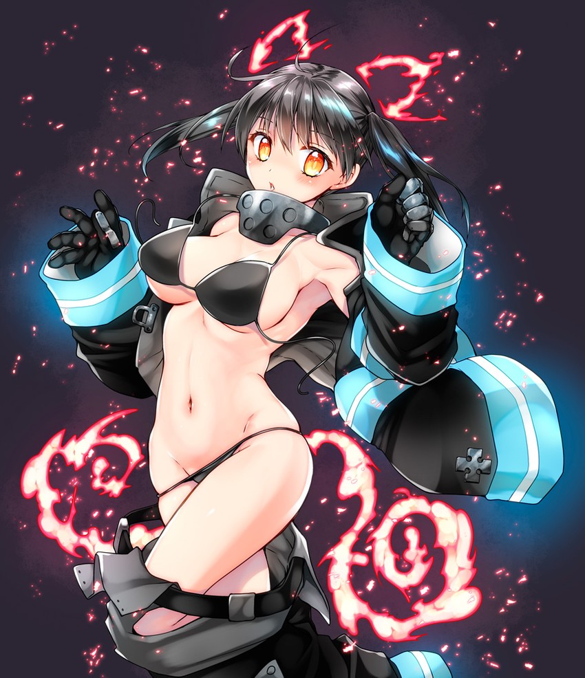 tamaki kotatsu (en'en no shouboutai) drawn by kurosawa_kiyotaka