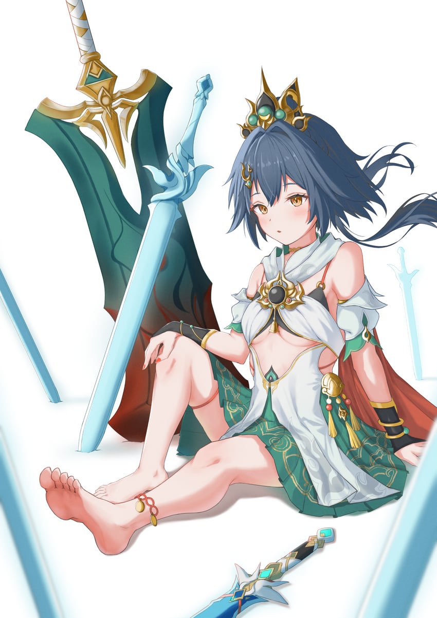 yunli (honkai and 1 more) drawn by user_ayhn4548