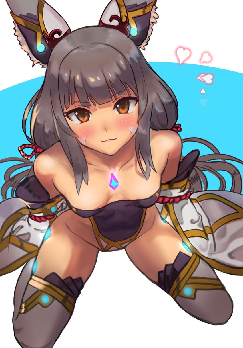 nia (xenoblade chronicles and 1 more) drawn by r123