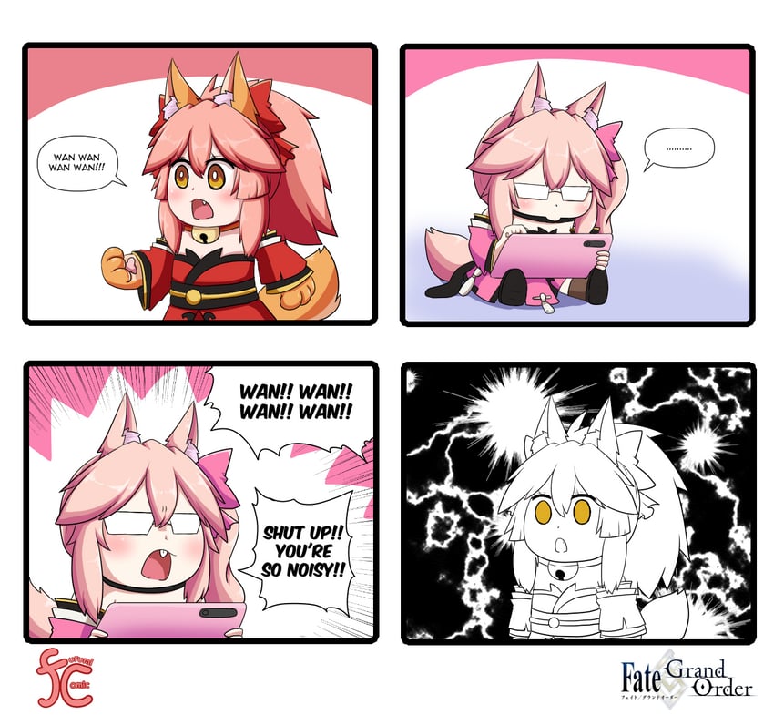 tamamo, tamamo cat, and koyanskaya (fate and 1 more) drawn by keita_naruzawa