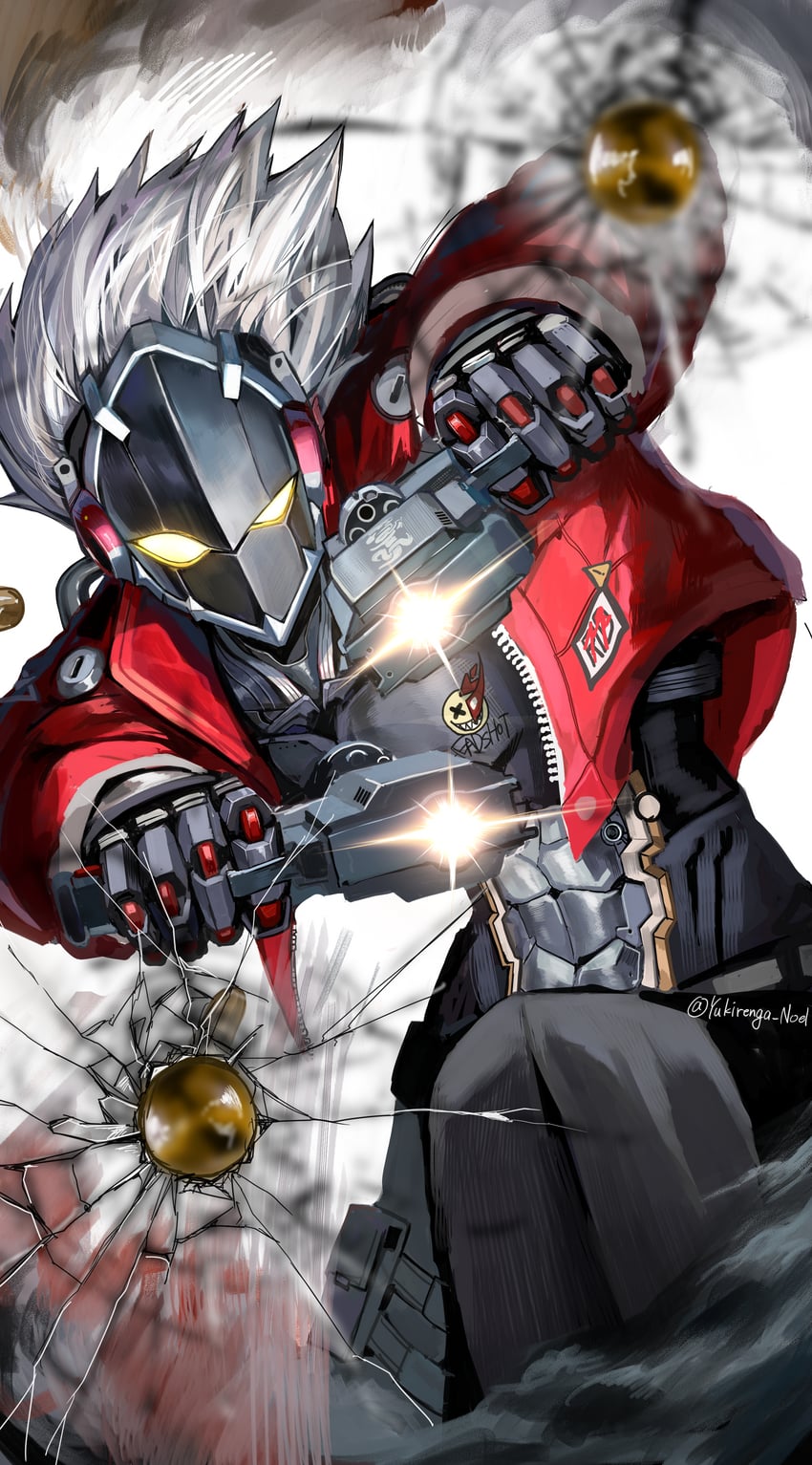 billy kid (zenless zone zero) drawn by xue_lian_wa_noel
