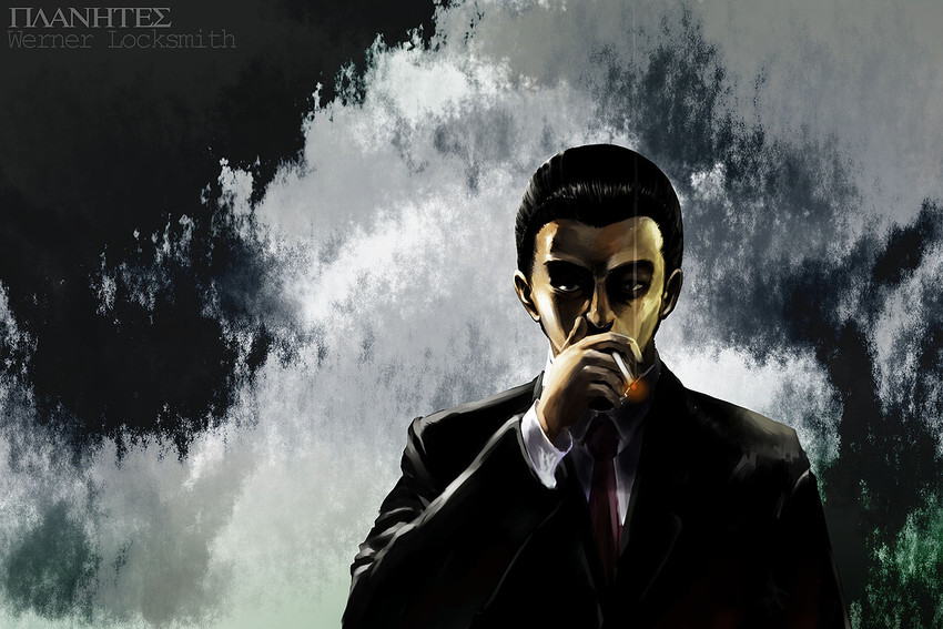 werner locksmith (planetes) drawn by data_(remmings_nest)