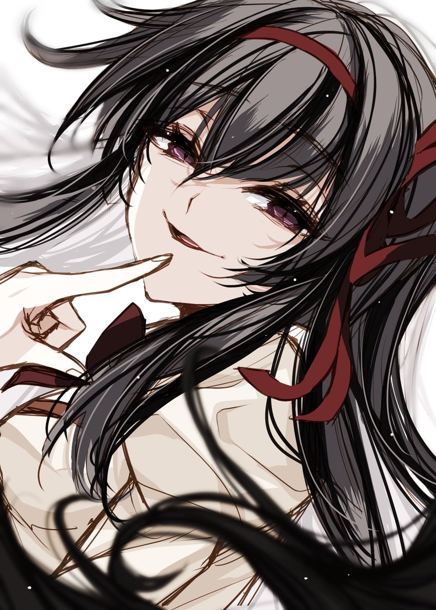 akemi homura (mahou shoujo madoka magica) drawn by misteor