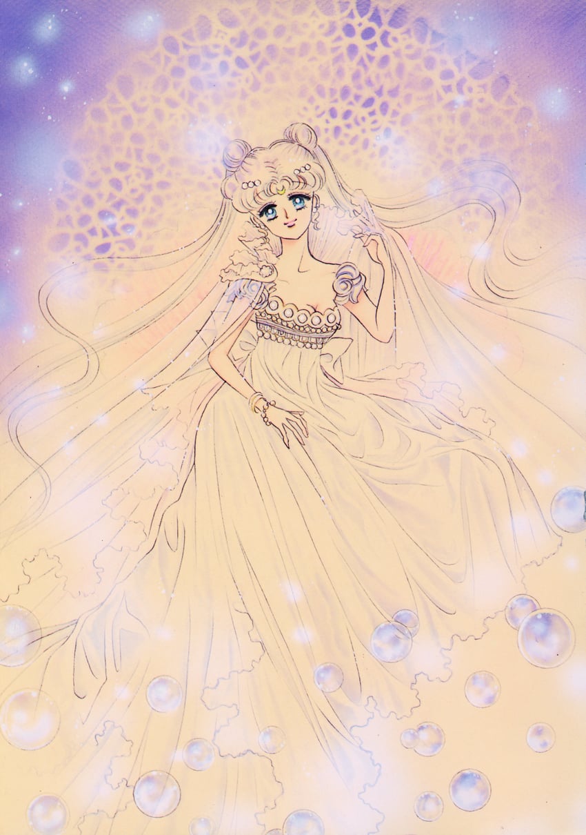 tsukino usagi and princess serenity (bishoujo senshi sailor moon) drawn by takeuchi_naoko