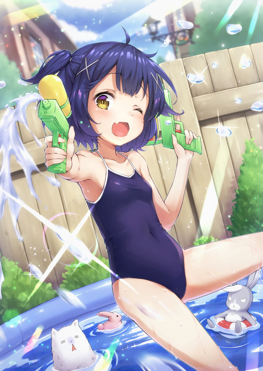 tippy, jouga maya, and wild geese (gochuumon wa usagi desu ka?) drawn by kasehk