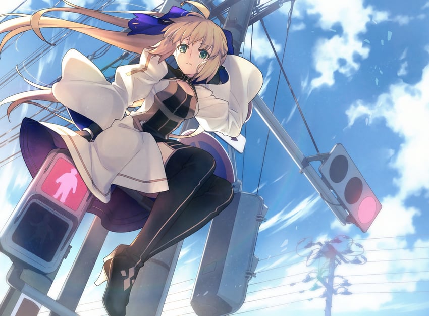 artoria pendragon and artoria caster (fate and 1 more) drawn by saipaco