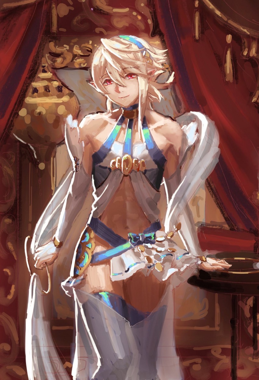 male corrin (fire emblem and 2 more) drawn by samsara_(shuukeura)
