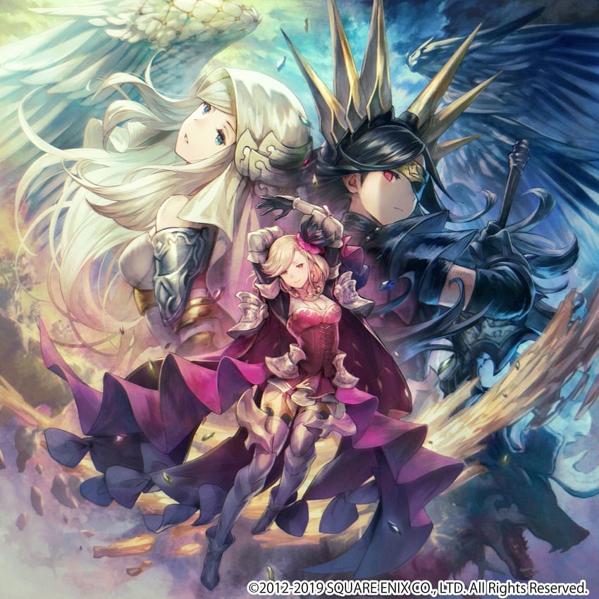 bravely default and 1 more drawn by satou_kivi