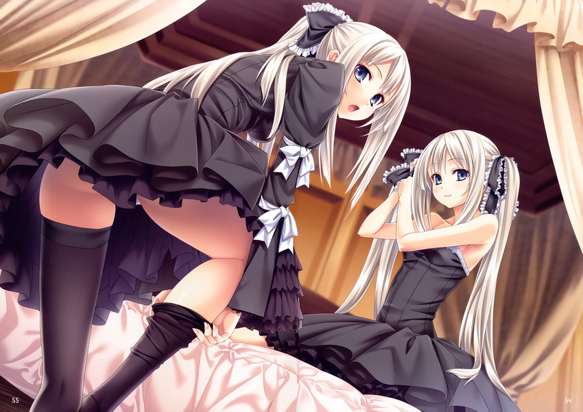 veronica twanbach and vanessa twanbach (sousouki reginald) drawn by kannatsuki_noboru