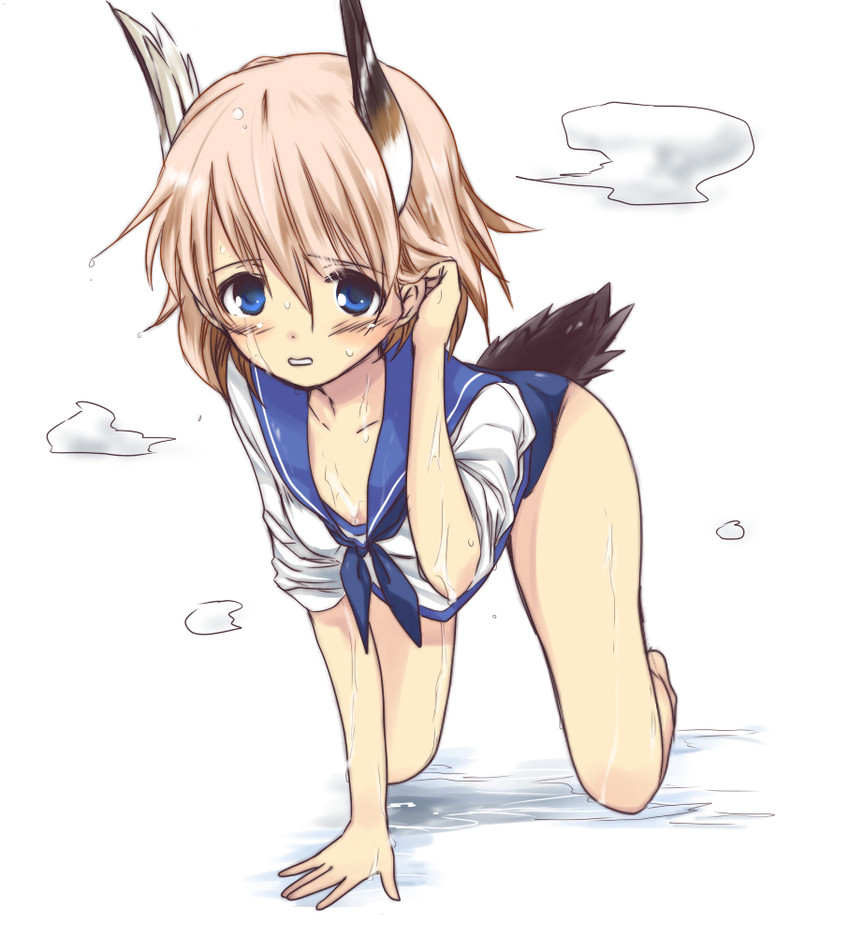 raisa pottgen (world witches series and 1 more) drawn by azumada
