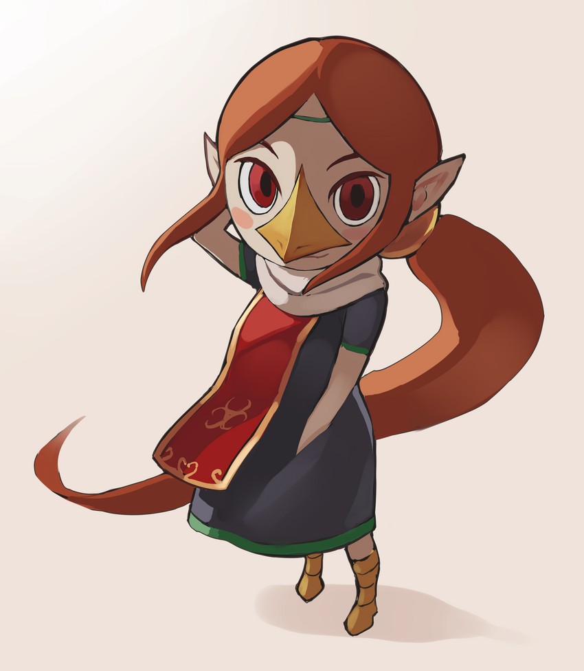 medli (the legend of zelda and 1 more) drawn by omaru_gyuunyuu