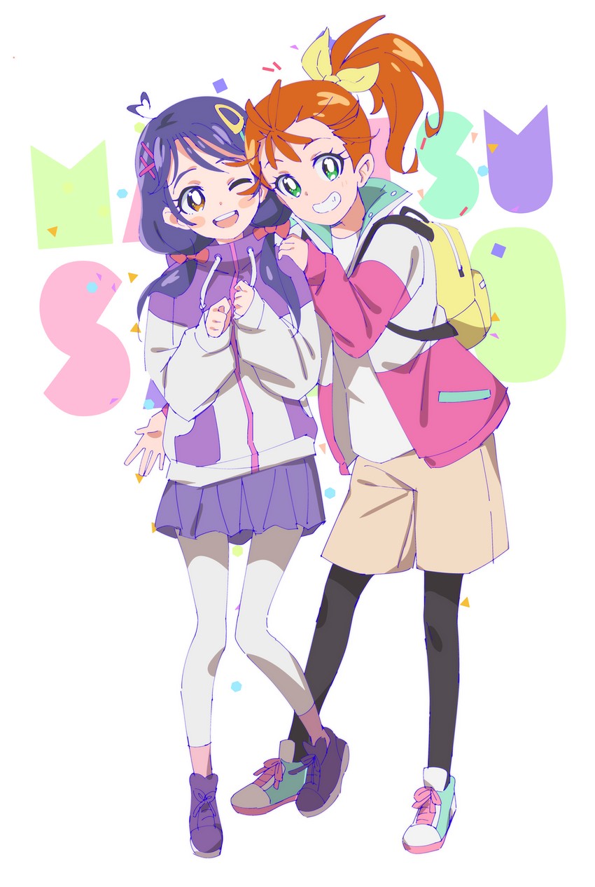 natsuumi manatsu and suzumura sango (precure and 1 more) drawn by tomatomagica
