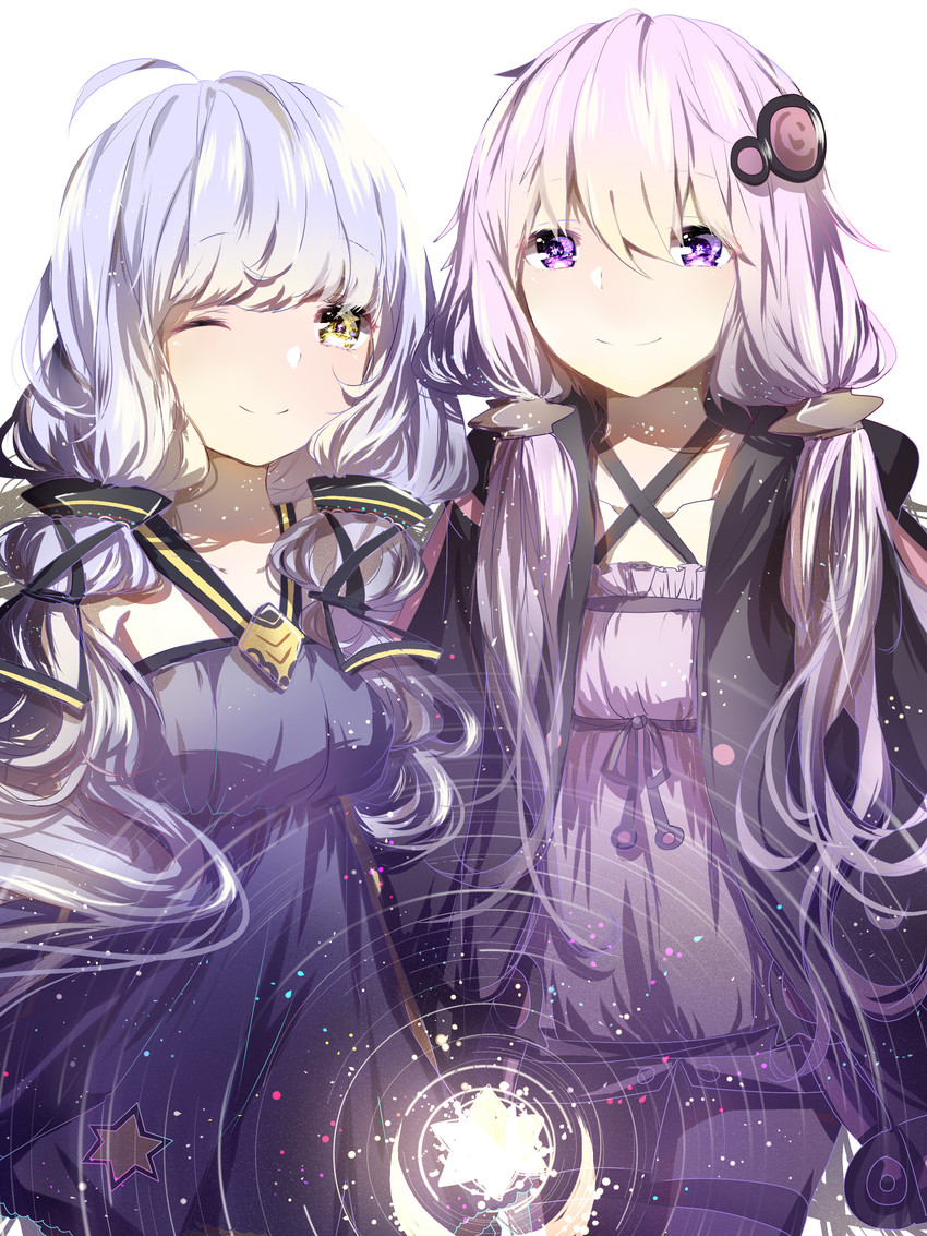 yuzuki yukari and xingchen (vocaloid and 2 more) drawn by c-i