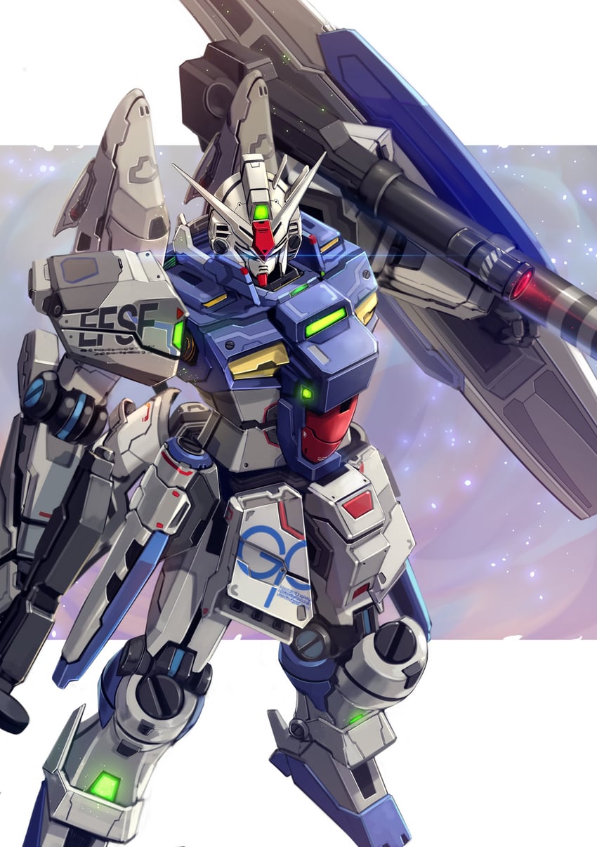 gundam gp-03 stamen (gundam and 1 more) drawn by kenko_(a143016)