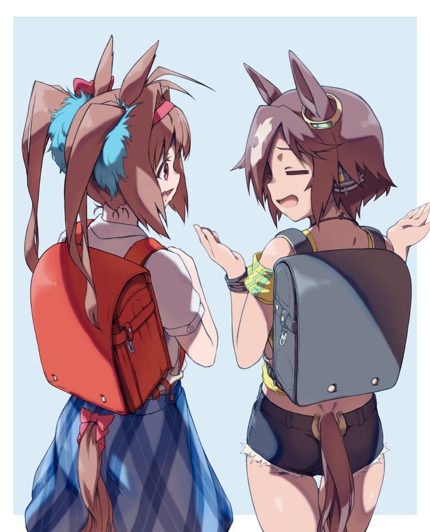 daiwa scarlet and vodka (umamusume) drawn by arado_balanga_(xchd7538)