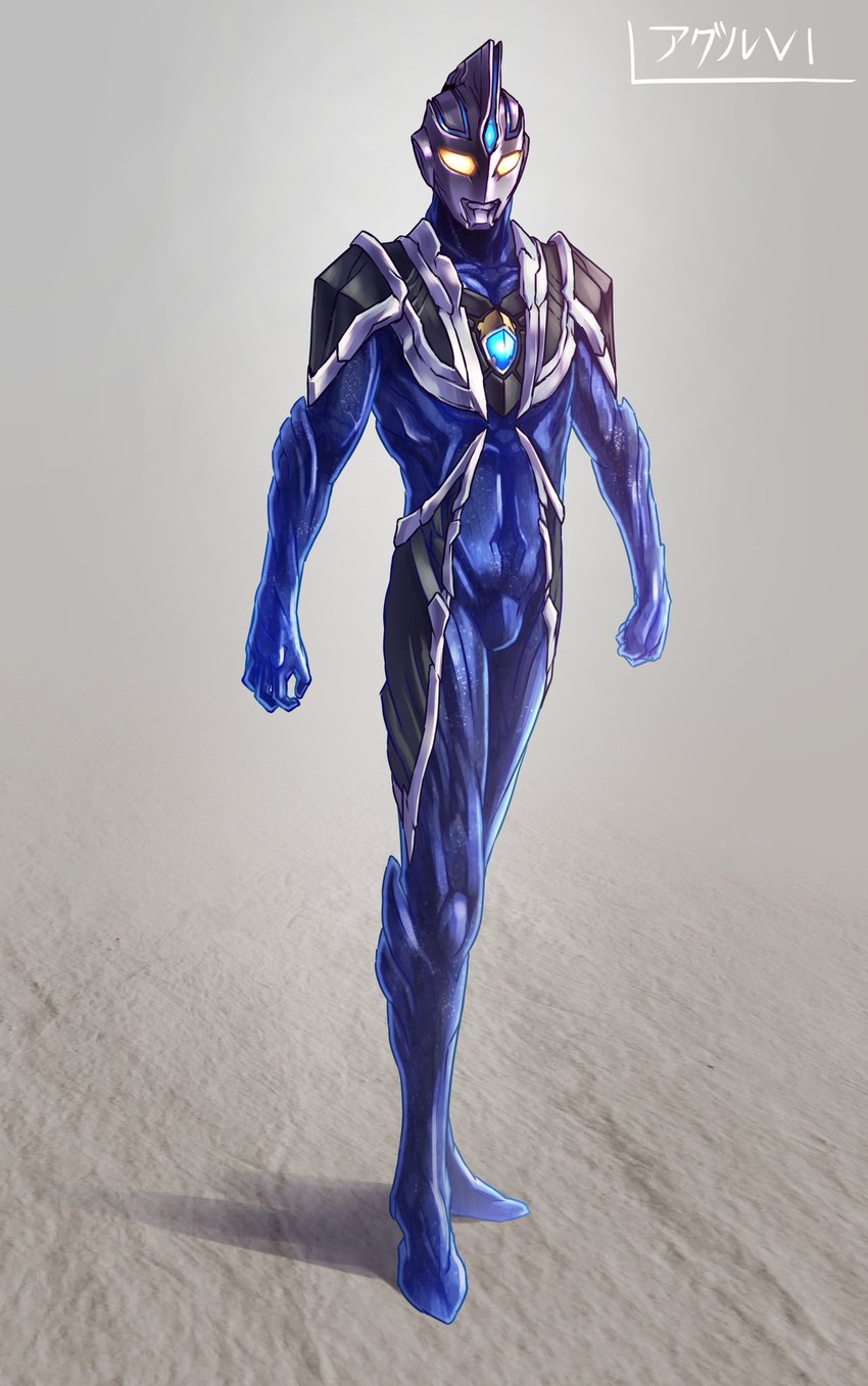 ultraman agul (ultra series and 1 more) drawn by kuroda_asaki