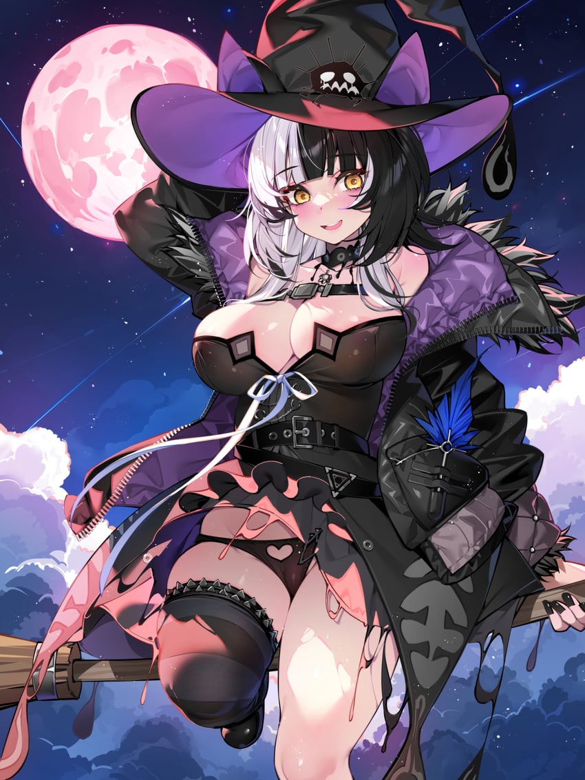 shiori novella (hololive and 1 more) drawn by waterring
