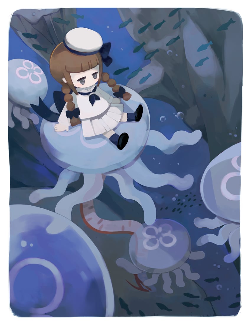 wadanohara (funamusea and 1 more) drawn by tz_(maomituanzi)