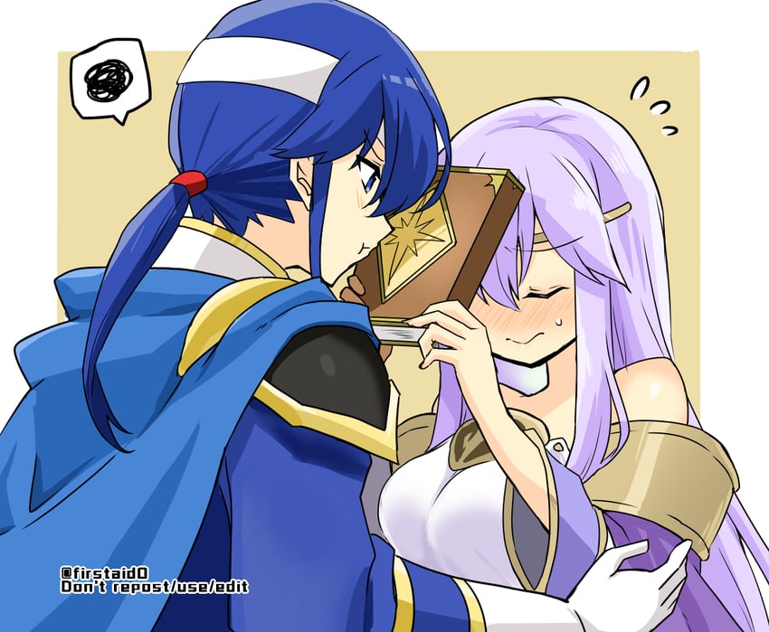seliph and julia (fire emblem and 1 more) drawn by yukia_(firstaid0)