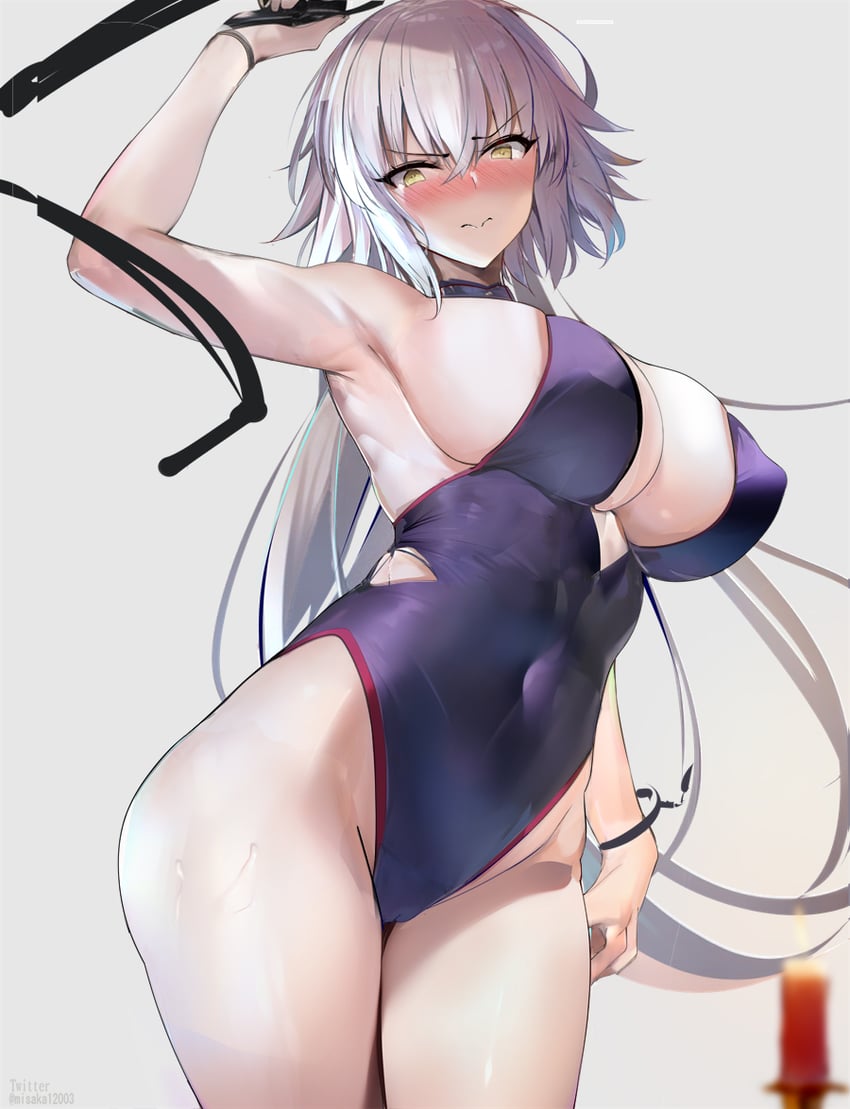 jeanne d'arc alter (fate and 1 more) drawn by misaka_12003-gou