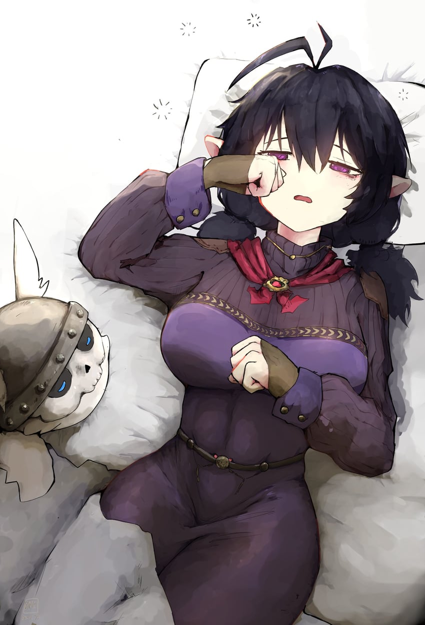loen and isaac (brown dust and 1 more) drawn by kardpe
