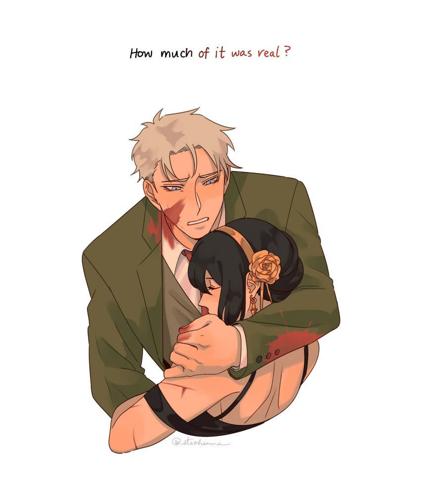 yor briar and twilight (spy x family and 1 more) drawn by steohsama