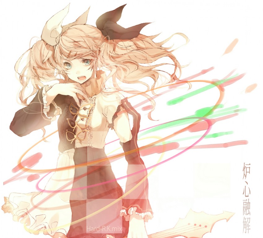 kagamine rin (vocaloid and 1 more) drawn by tetsuo_(tashirosu)