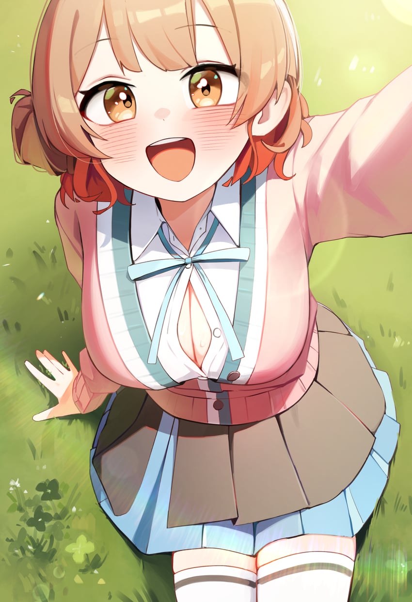 hanami ume (idolmaster and 1 more) drawn by whonyang