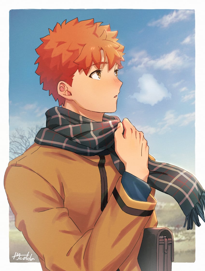 emiya shirou (fate and 1 more) drawn by okonon_(kado_colda)