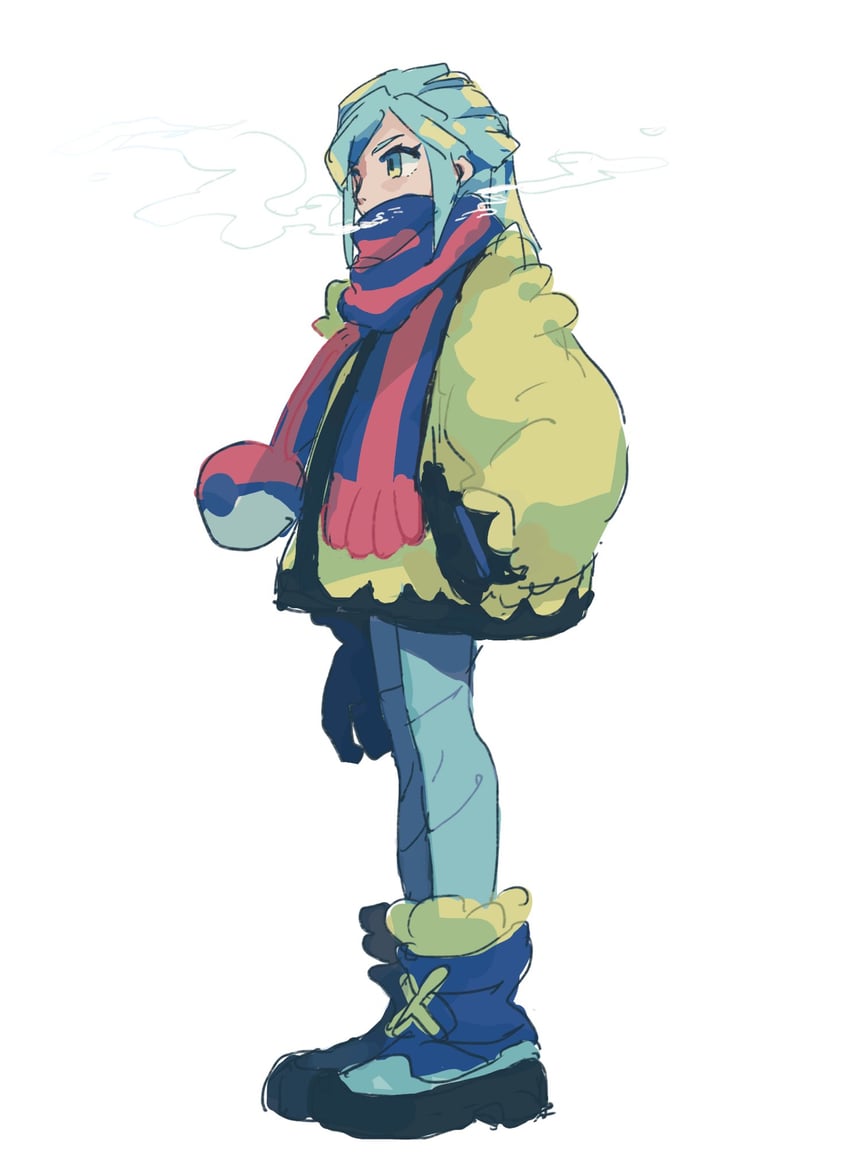 grusha (pokemon and 1 more) drawn by yusho_(ossm03)