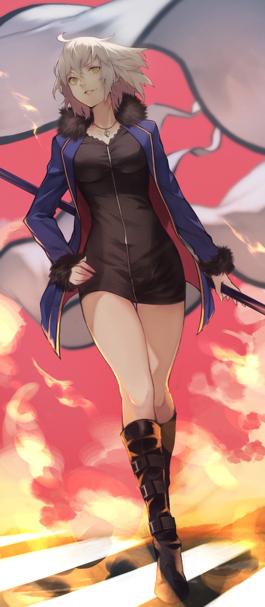 jeanne d'arc alter (fate and 1 more) drawn by yoshio_(55level)