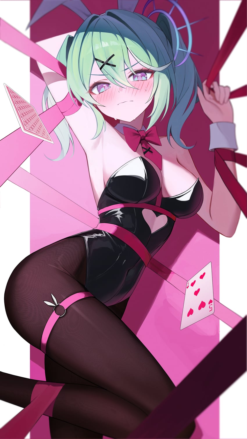 yuzuha riko (rabbit hole and 1 more) drawn by yireh