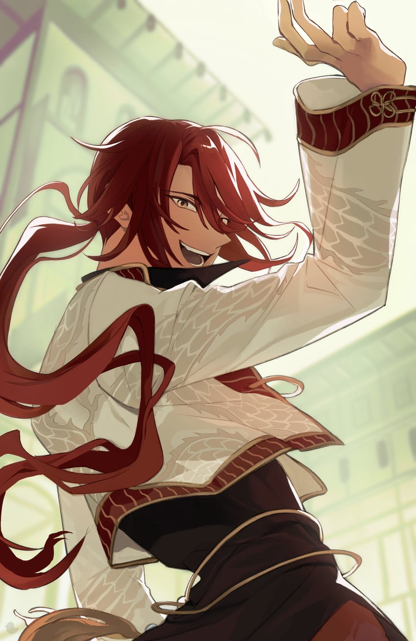 aaron wei (eiyuu densetsu and 2 more) drawn by reronart