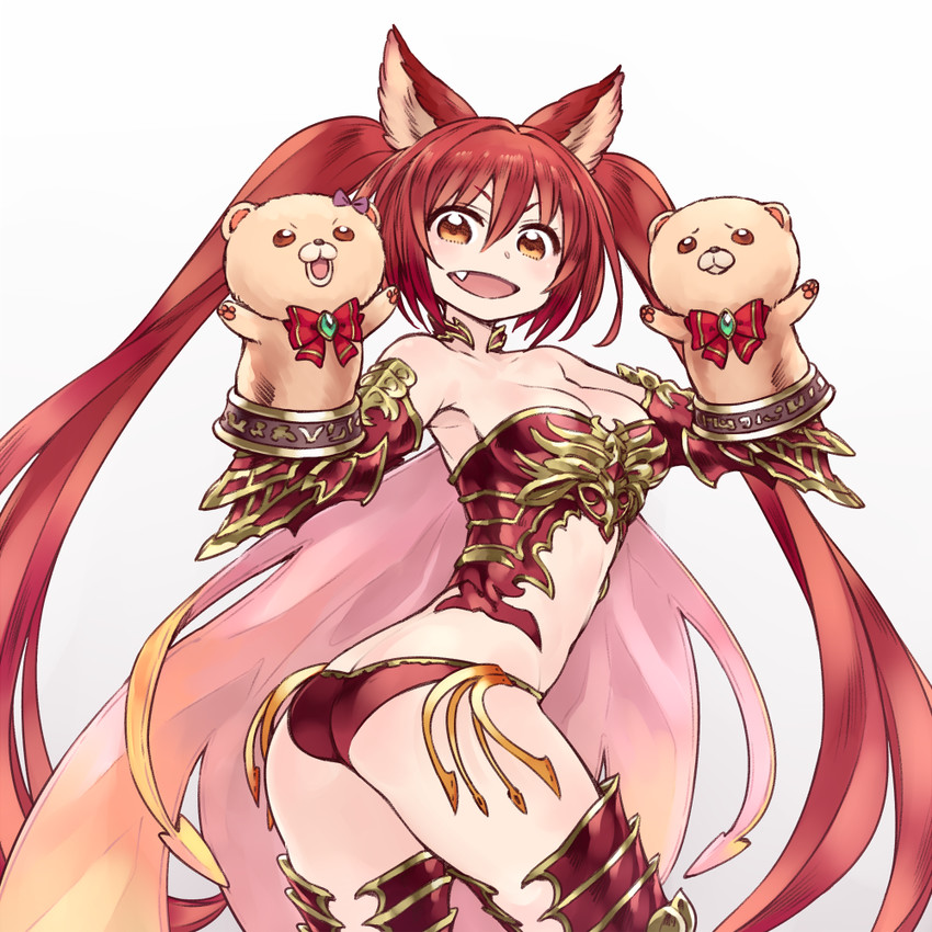 cerberus, mimi, and coco (granblue fantasy and 1 more) drawn by chan_co