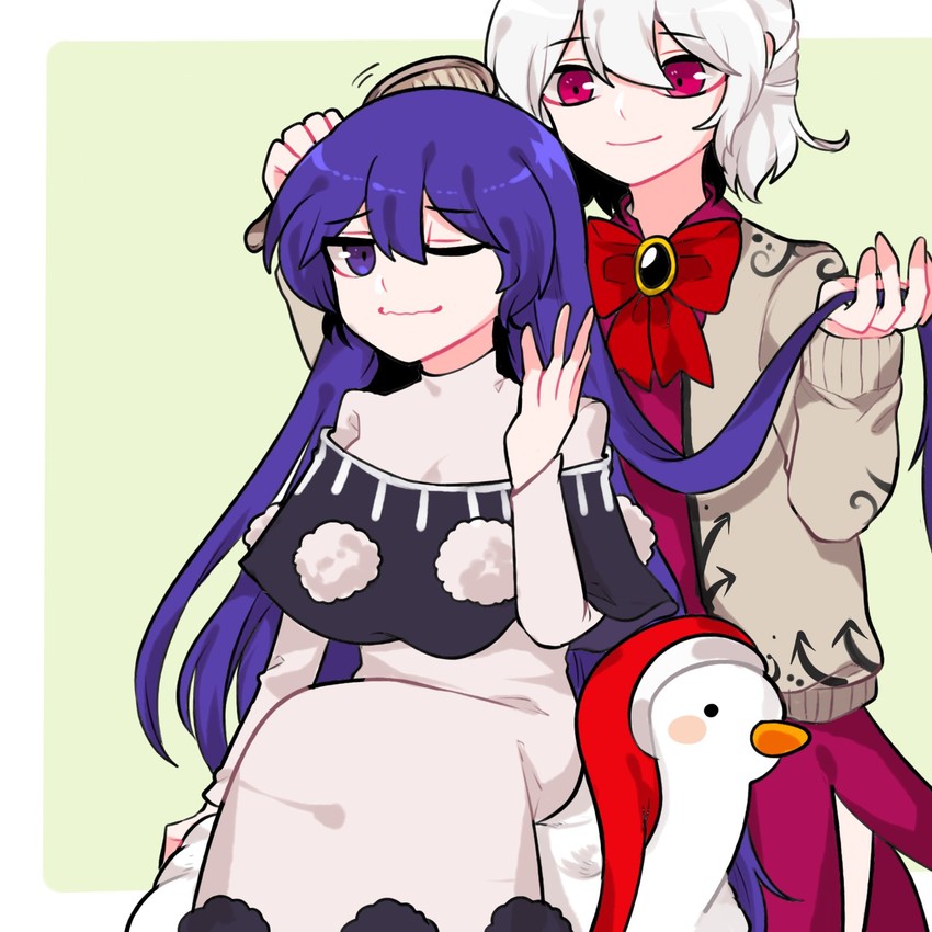 kishin sagume and doremy sweet (touhou) drawn by gurami_(zangizarang)