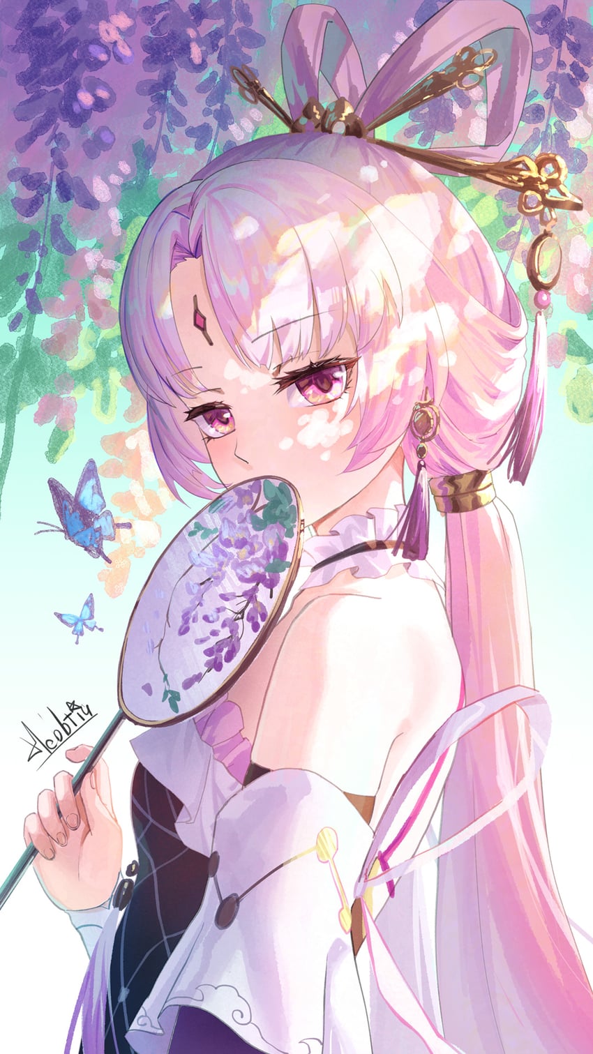 fu xuan (honkai and 1 more) drawn by hebbtia