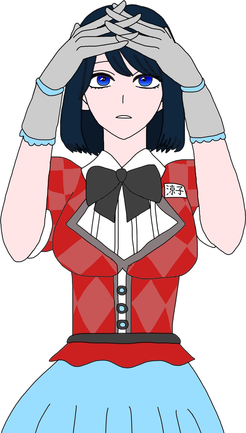 hoshino ryoko (original and 2 more) drawn by jo_shin_ogi