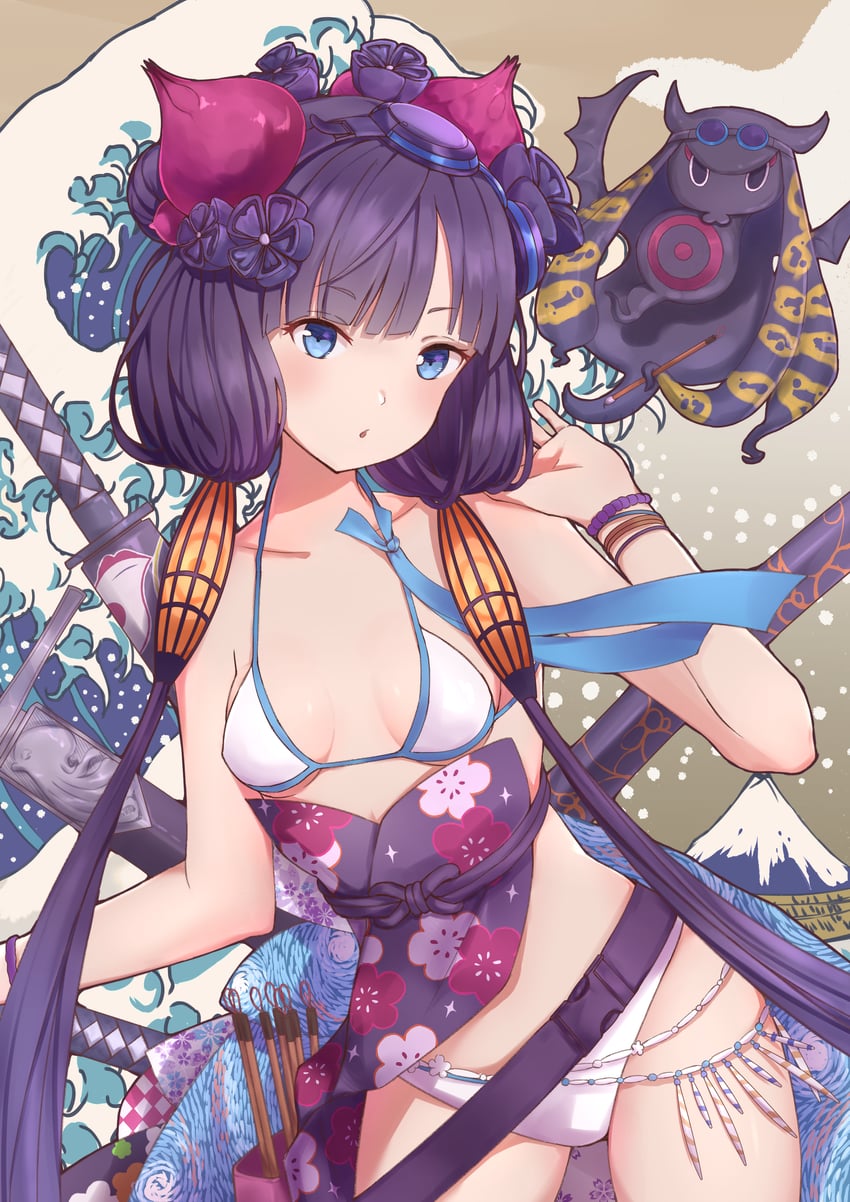 katsushika hokusai and tokitarou (fate and 1 more) drawn by wang_man