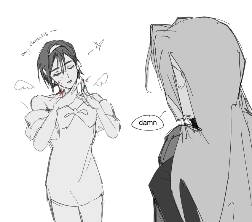 sua and mizi (alien stage) drawn by the_quipper