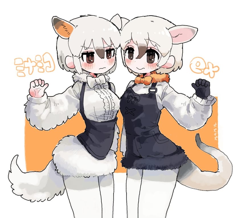 southern tamandua (kemono friends and 1 more) drawn by inu_(user_arjr4358)