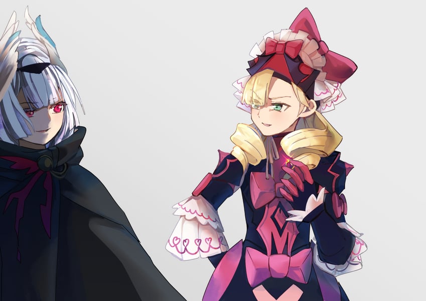 veyle and marni (fire emblem and 1 more) drawn by shoochiku_bai