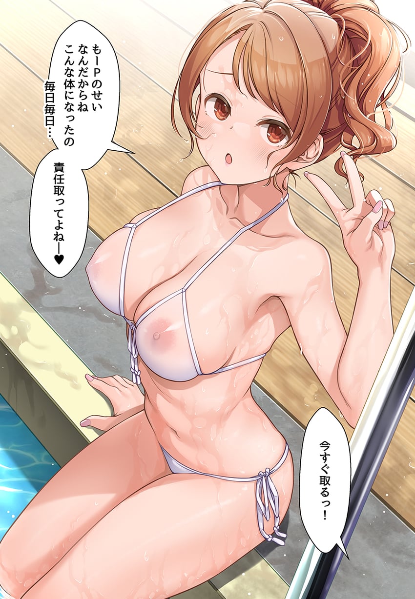 hojo karen (idolmaster and 1 more) drawn by mk_(mod0)