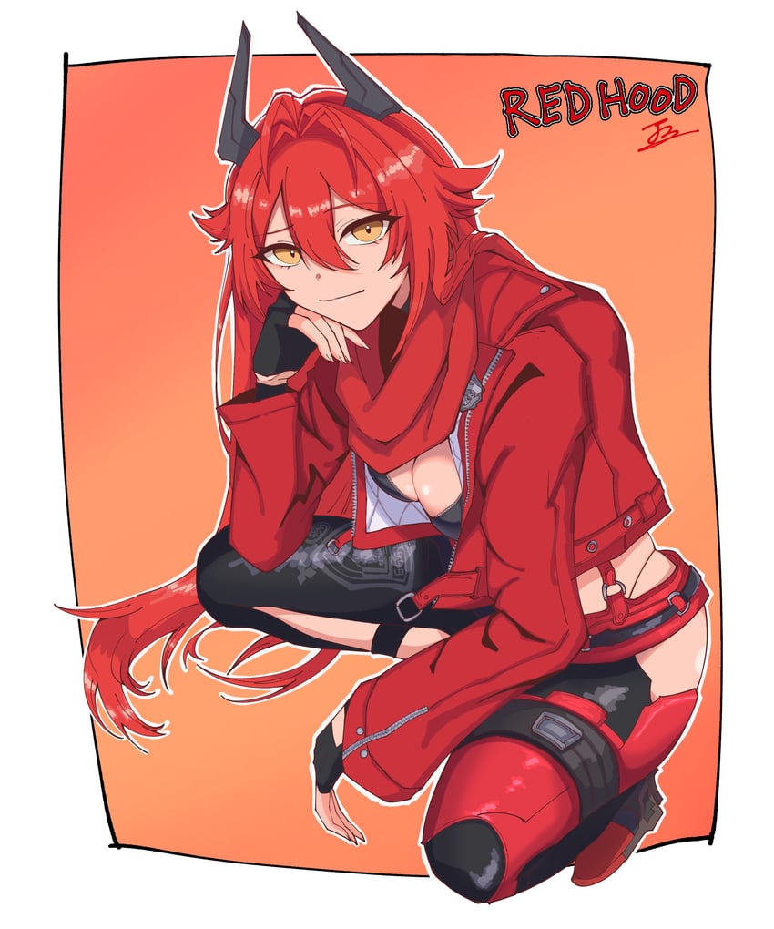 red hood (goddess of victory: nikke) drawn by jin_(jjj)
