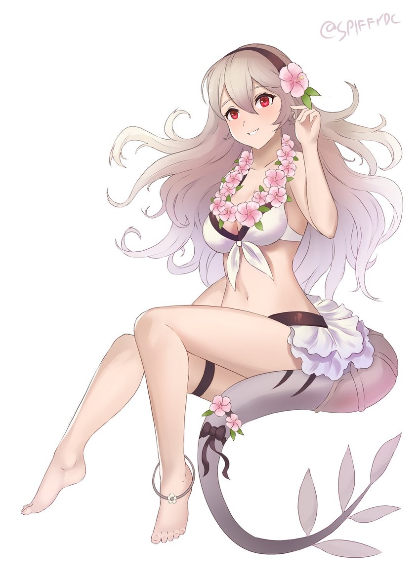 female corrin (fire emblem and 2 more) drawn by spiffydc