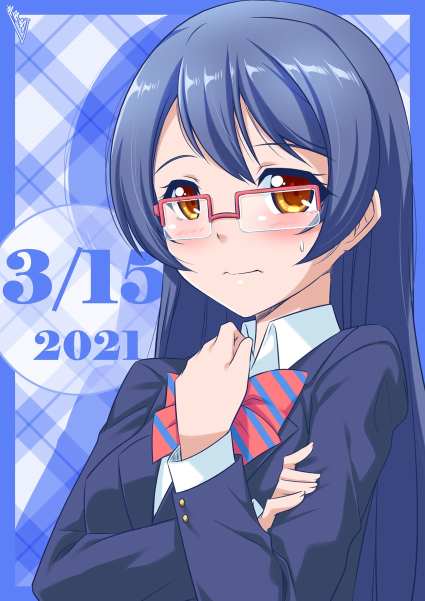 sonoda umi (love live! and 1 more) drawn by bunji