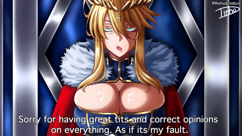 artoria pendragon (fate and 1 more) drawn by romulproduce